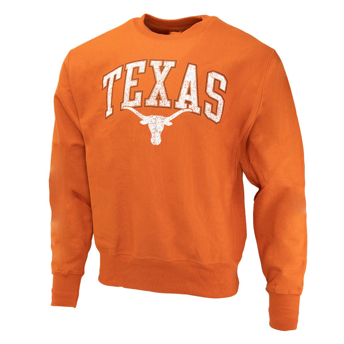 Champion Texas Crew Unisex Sweatshirt-Orange