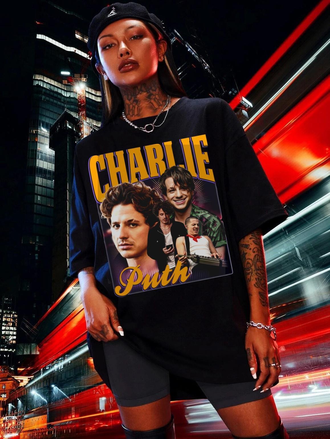 Charlie Puth Unisex T-Shirt Charlie Puth Concert, Charlie Puth Tour, Charlie Put