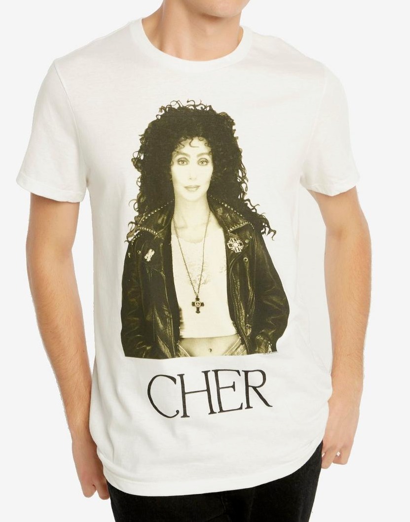 Cher CHER SEPIA PHOTO T-Shirt NEW 100% Authentic & Official