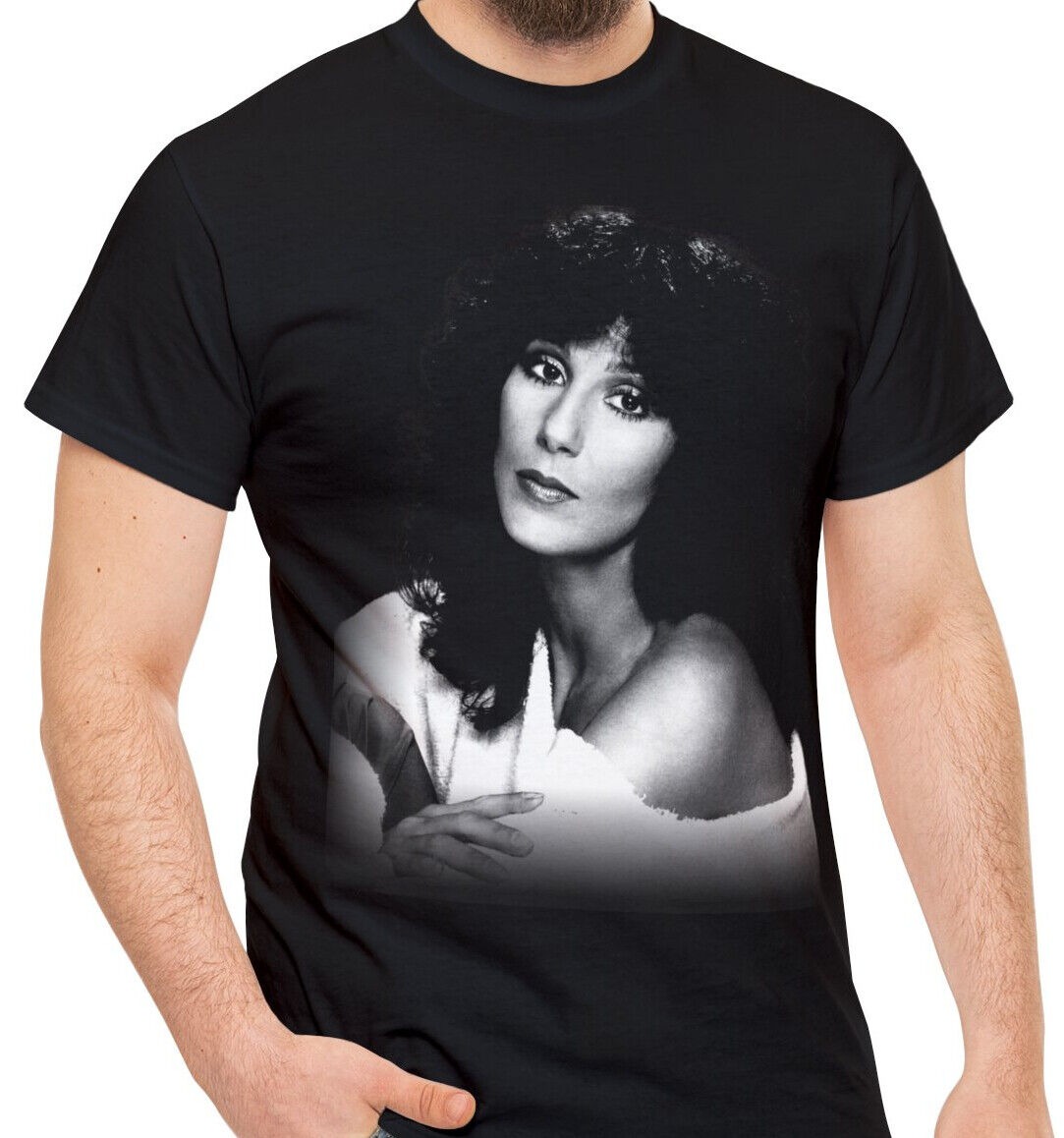 Cher Fan Music Artist Gift Son Dad Boyfriend Mens T Shirt Tee