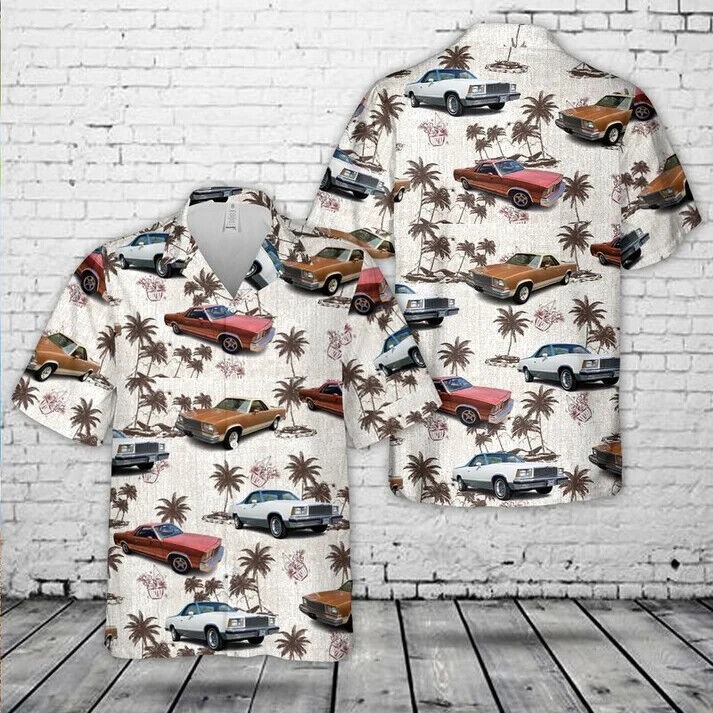 Chev El Camino 1978 Hawaiian Shirt, Beach Shirt, Gift For Men, S-5XL US Size