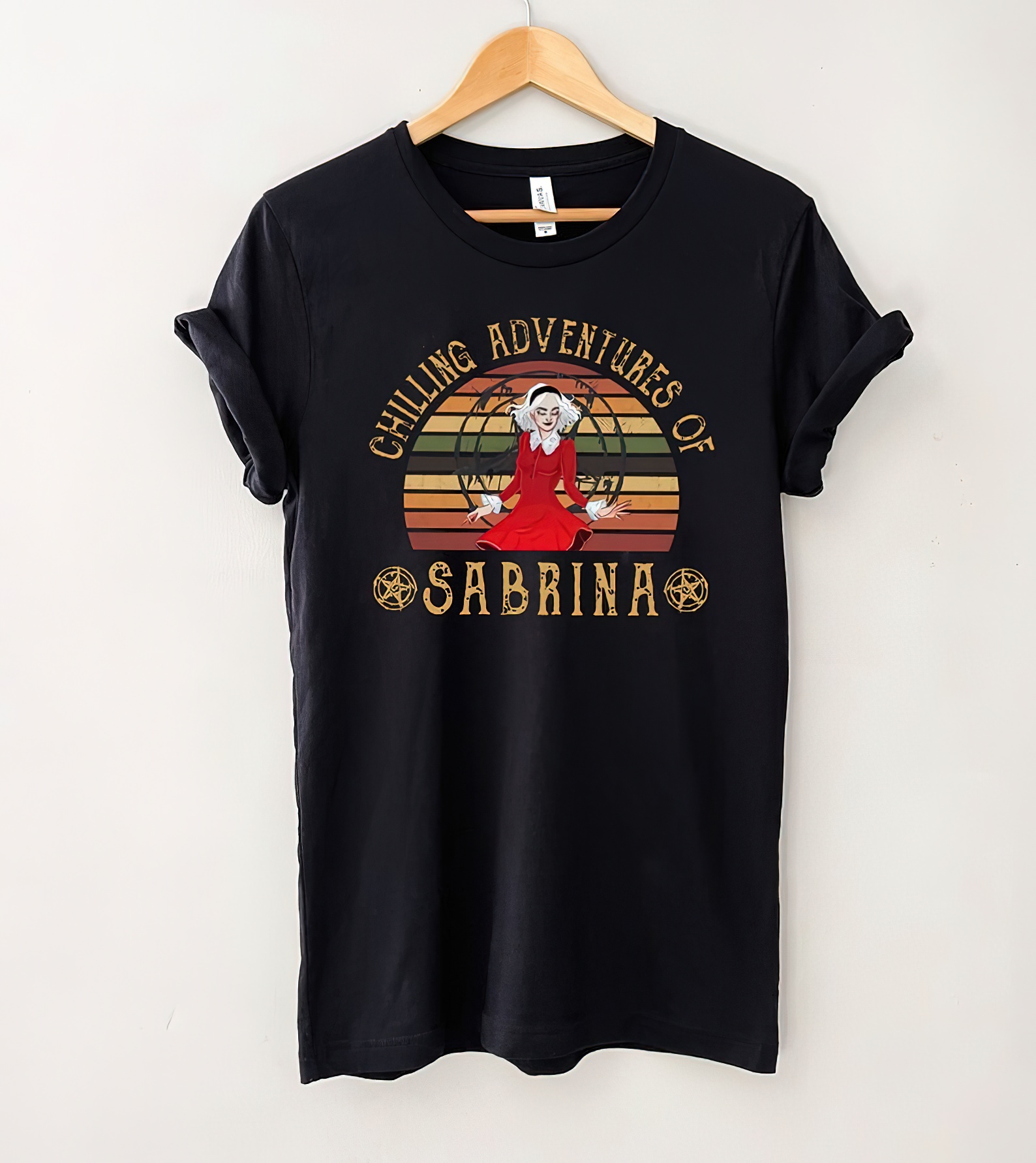 Chilling Adventures Of Sabrina Vintage T- Shirt, Fantasy TV Shows Shirt, Gift Tee For You And Your Friends-gigapixel-standard-scale-2_00x