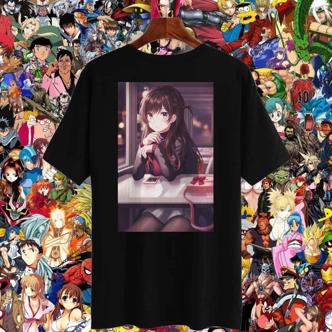 Chizuru Mizuhara - Rent a Girlfriend Classic T-Shirt, kanojo okarishimasu, anime