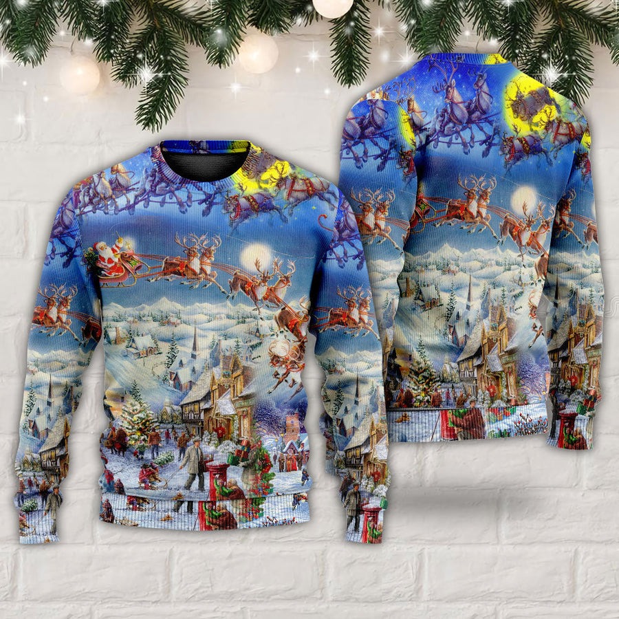 Christmas Be Santa Be Claus - Sweater - Ugly Christmas Sweaters