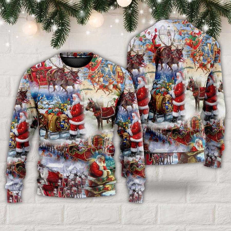 Christmas Believe In The Magic Of Christmas - Sweater - Ugly Christmas Sweaters