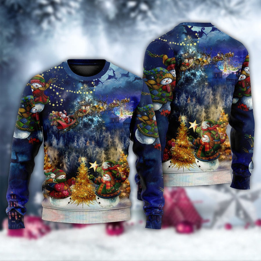 Christmas Family In Love - Sweater - Ugly Christmas Sweaters