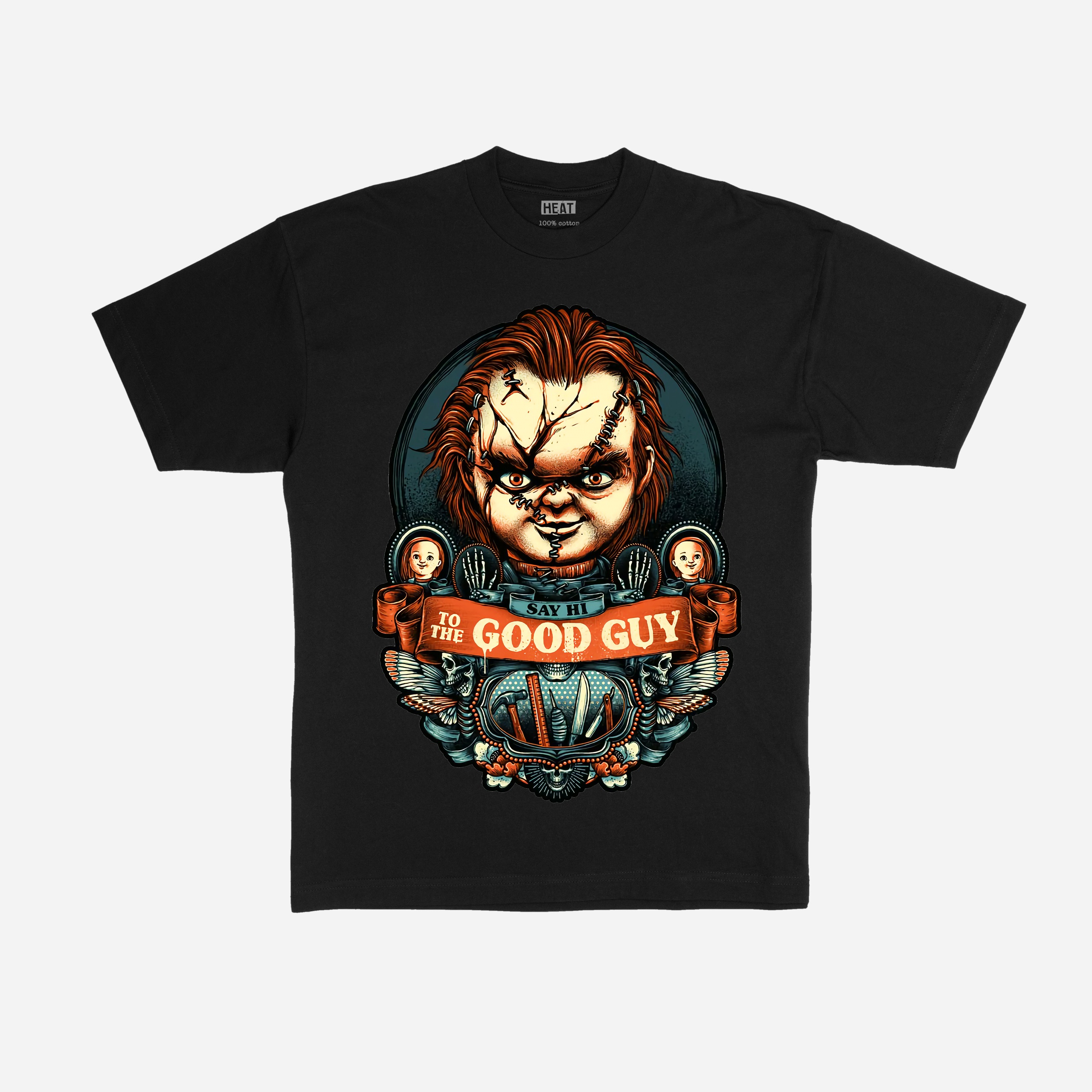 Chucky Say Hi To The Good Guy Graphic T-Shirt