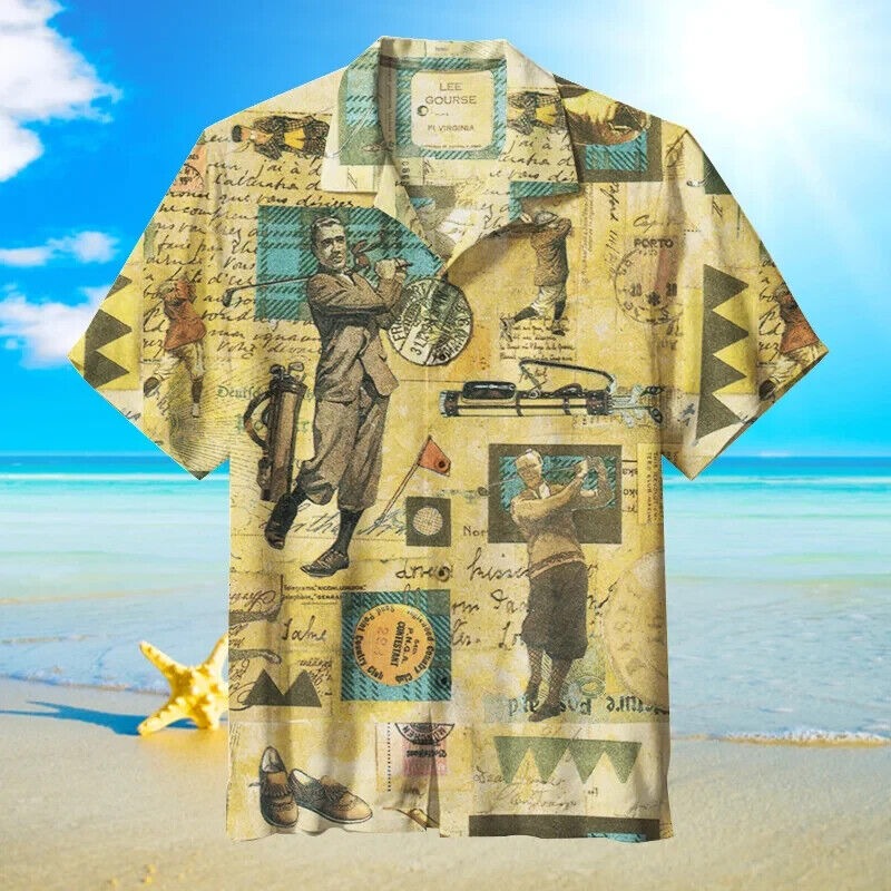 Classic Golf- Unisex Hawaiian Shirt, Gift For Men and Women S-5XL US Size