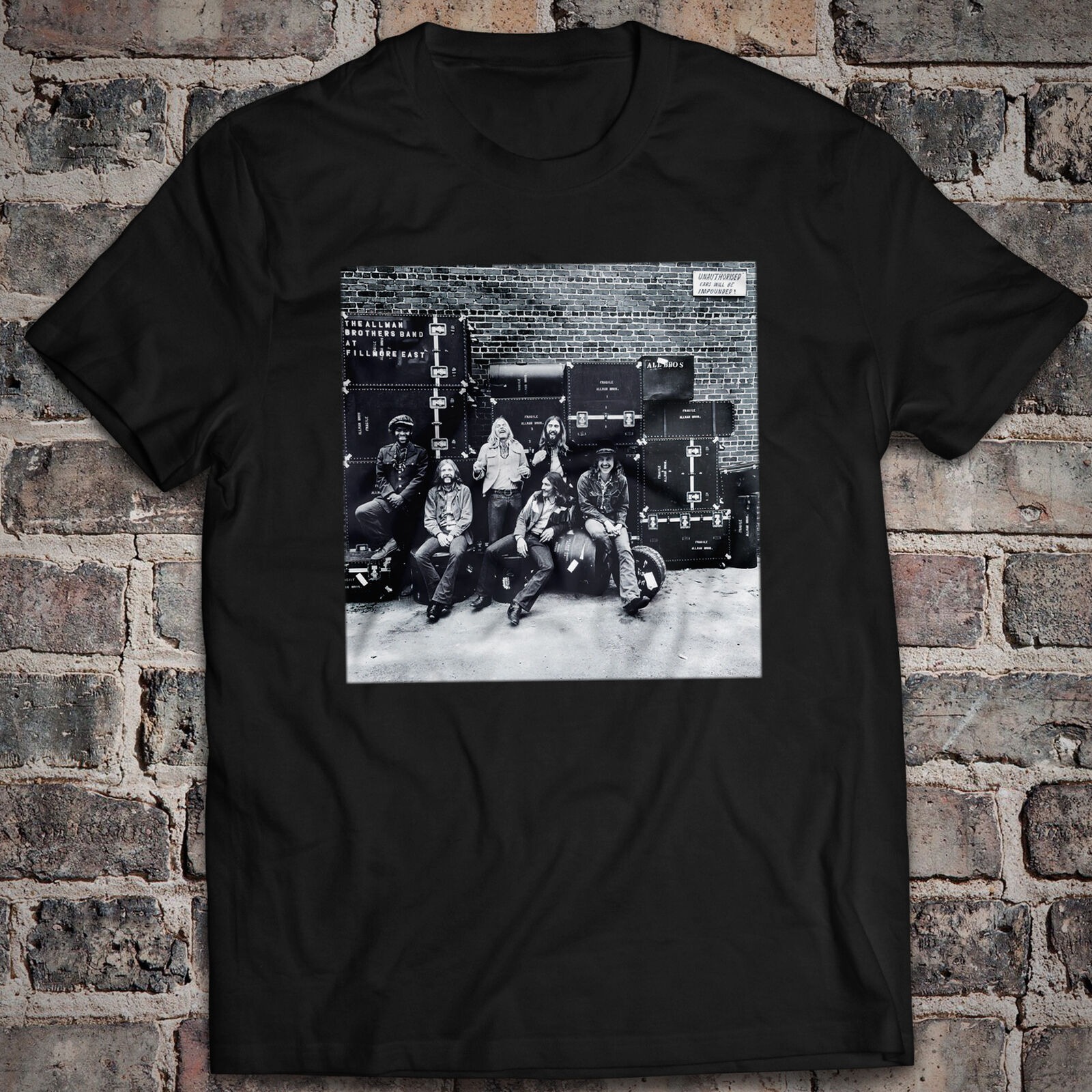 Classic Music T-Shirt At Fillmore East The Allman Brothers Band Statesboro Blues
