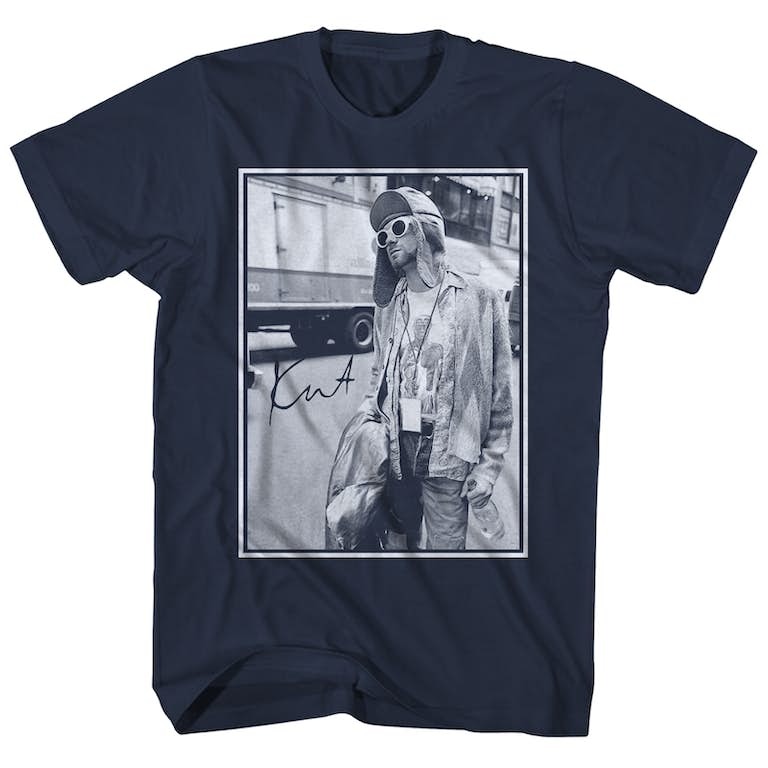 Cobain Tour Bus Portrait Shirt