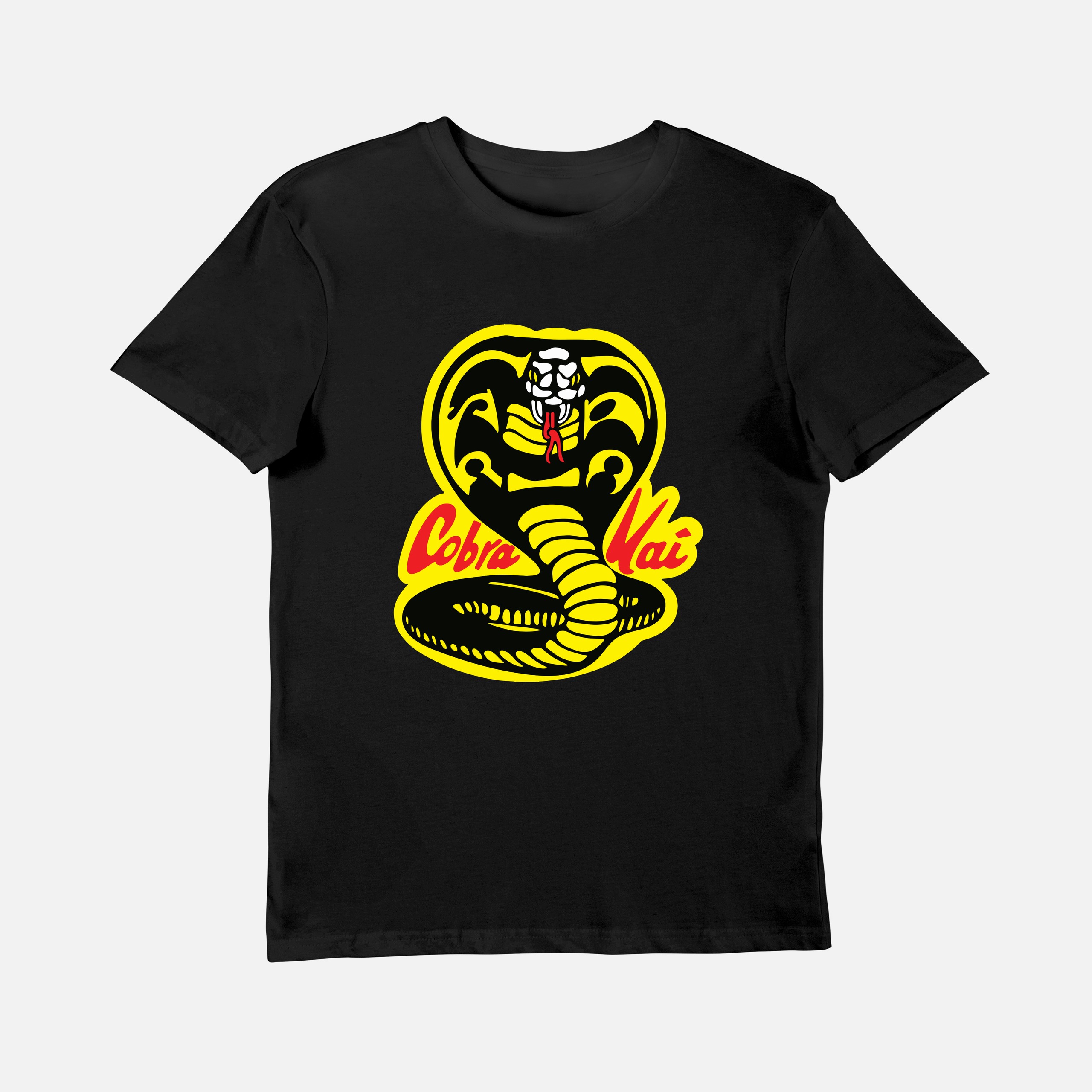 Cobra Kai Unisex Black Graphic T-Shirt