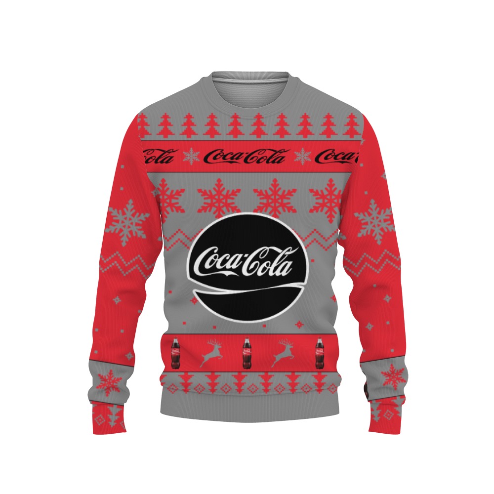 Coca Cola Soft Drink Merry Christmas Unisex Gift Fan-3D Sweatshirt