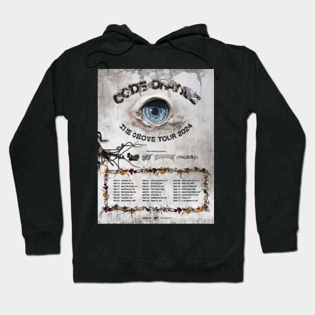 Code Orange The Above Tour 2024 Hoodie