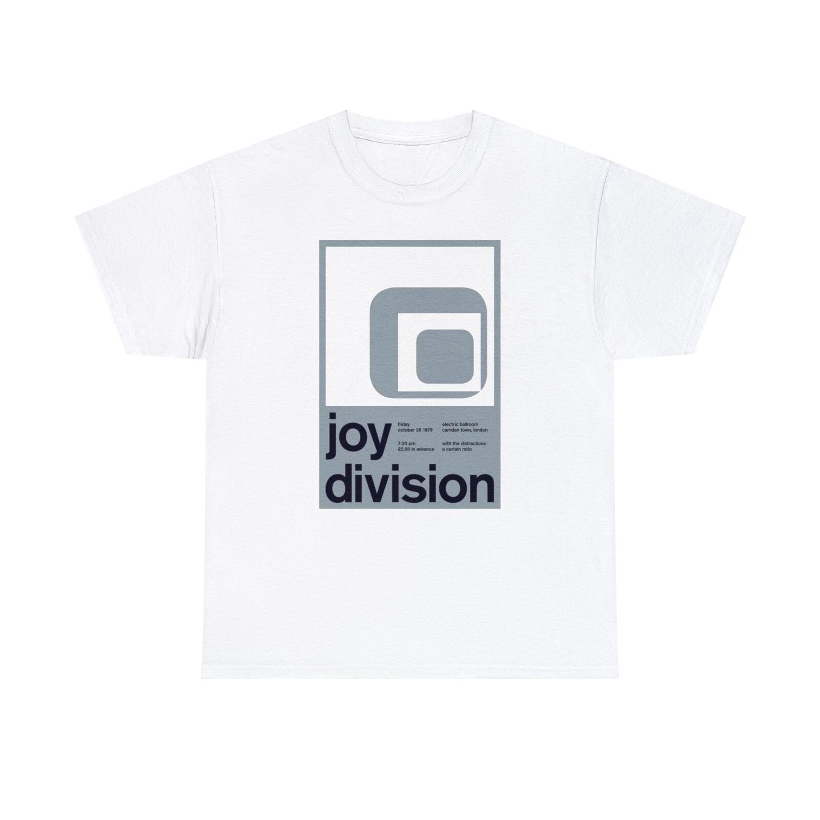 Concert Poster Tee  Joy Division T-Shirt 2024