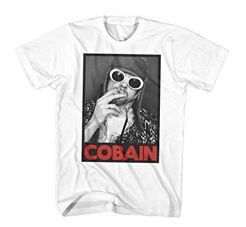 Concert Tees Kurt Cobain Nirvana Mens T-Shirt - Officially Licensed - NWT