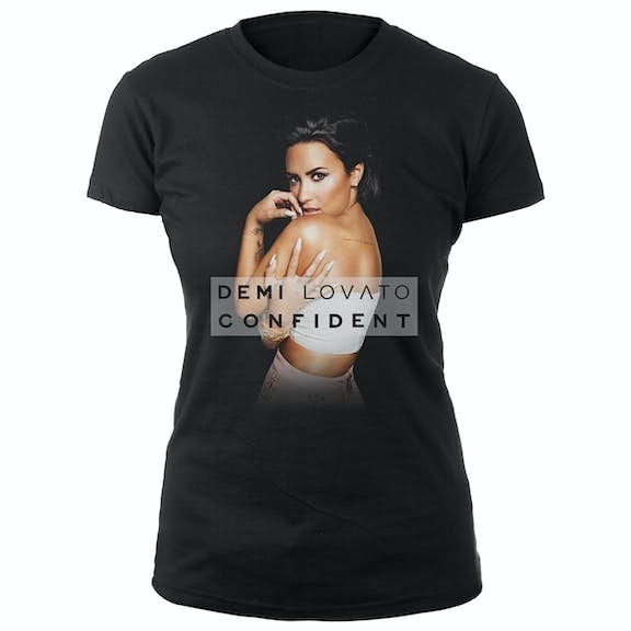 Confident Demi Lovato Ladies Tee