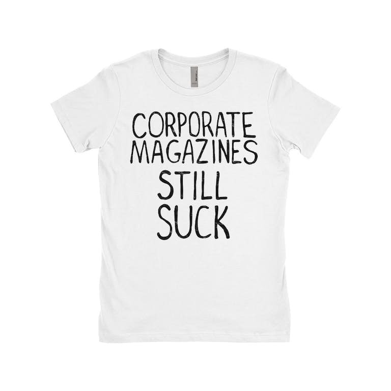 Corporate Magazine Design Worn By Kurt Cobain Shirt