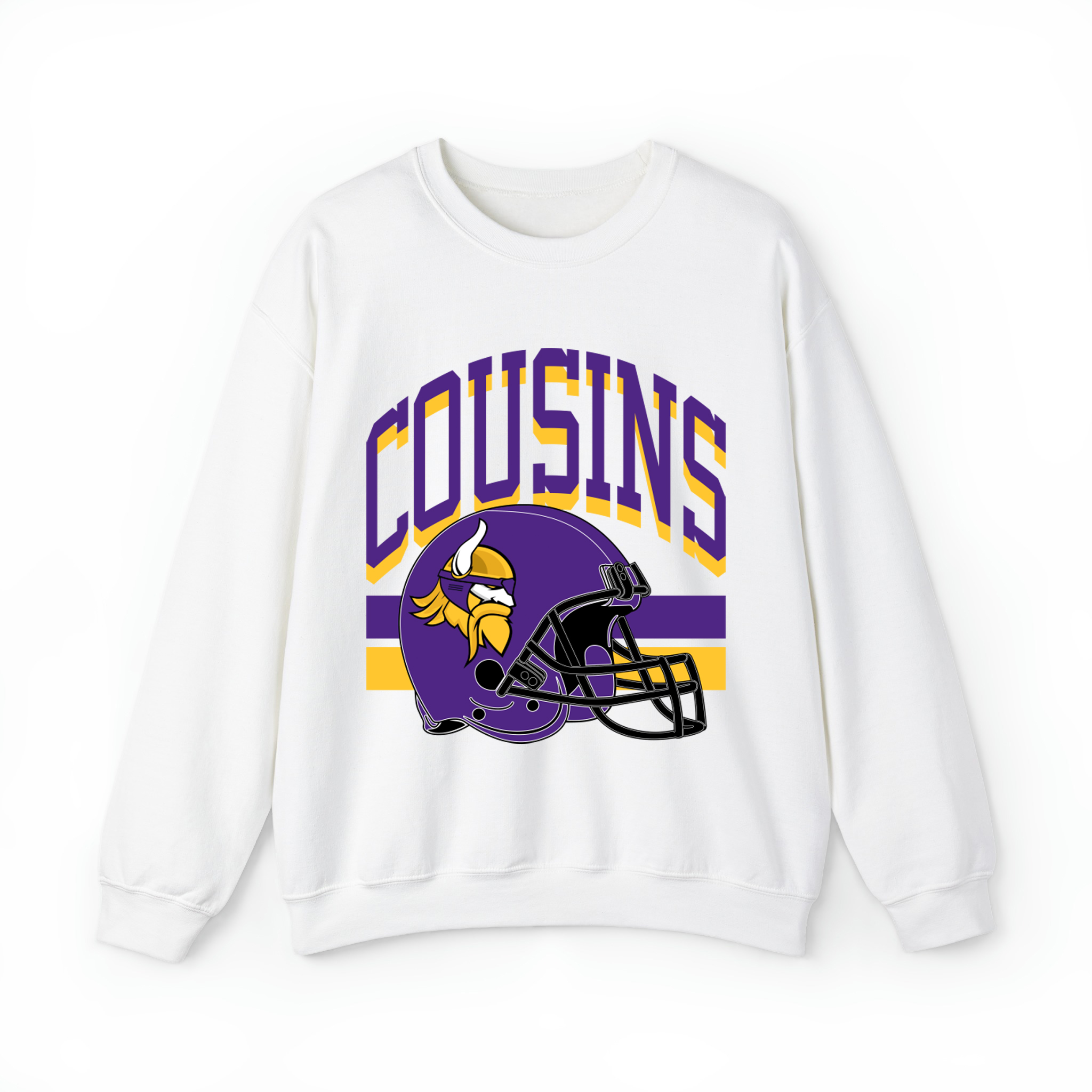 Cousins - Minnesota Unisex Sweatshirt- White