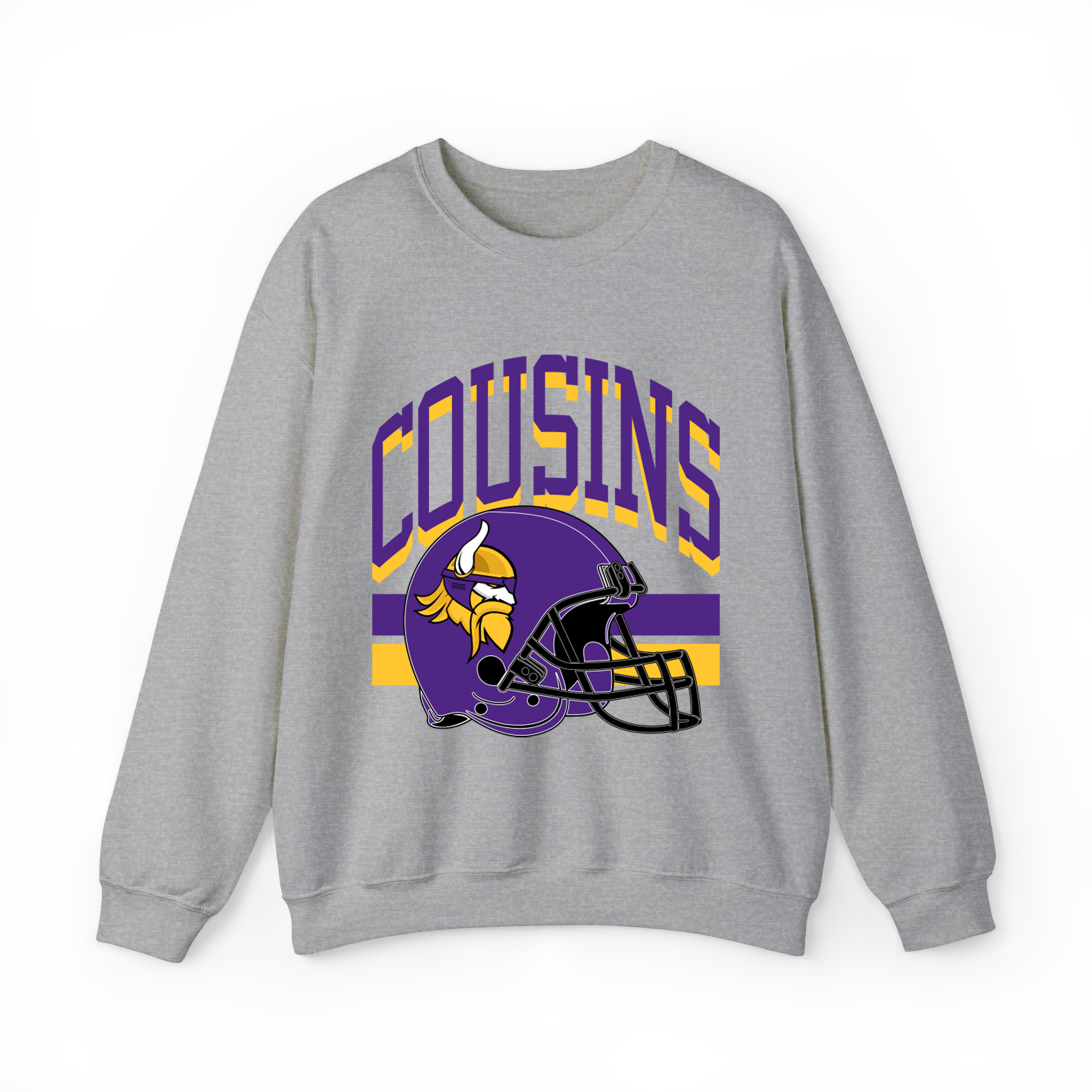 Cousins - Minnesota Unisex Sweatshirt-Sport Grey