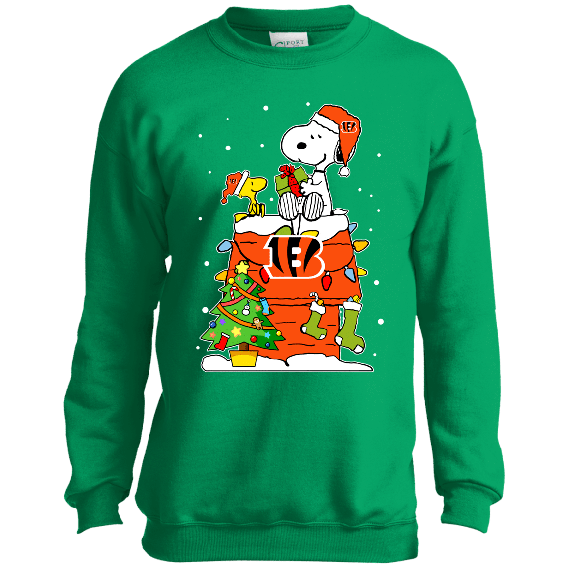 Cover your body with amazing Cincinnati Bengals Snoopy Ugly Christmas Sweaters Shirts