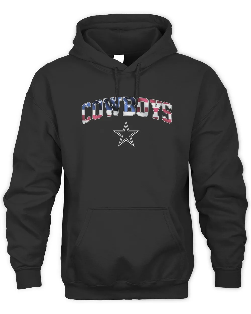 Cowboys Football 4th of July Icon Unisex Hoodie