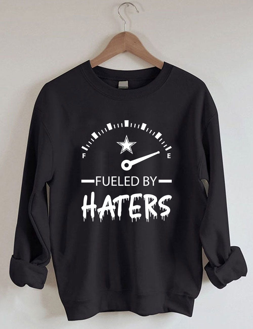 Cowboys Fueled By Haters Football Unisex Sweatshirt Black