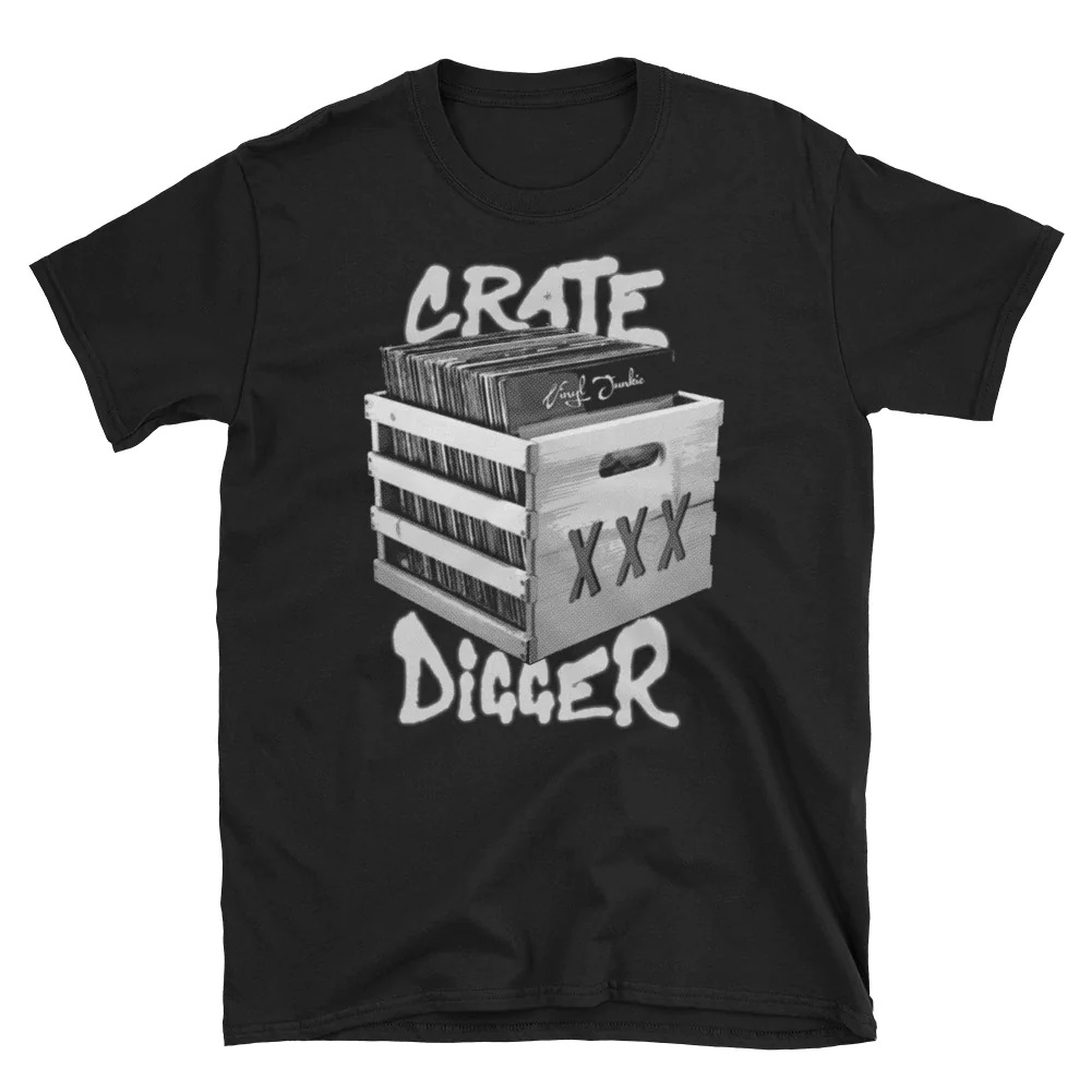 Crate Digger Short-Sleeve Unisex T-Shirt