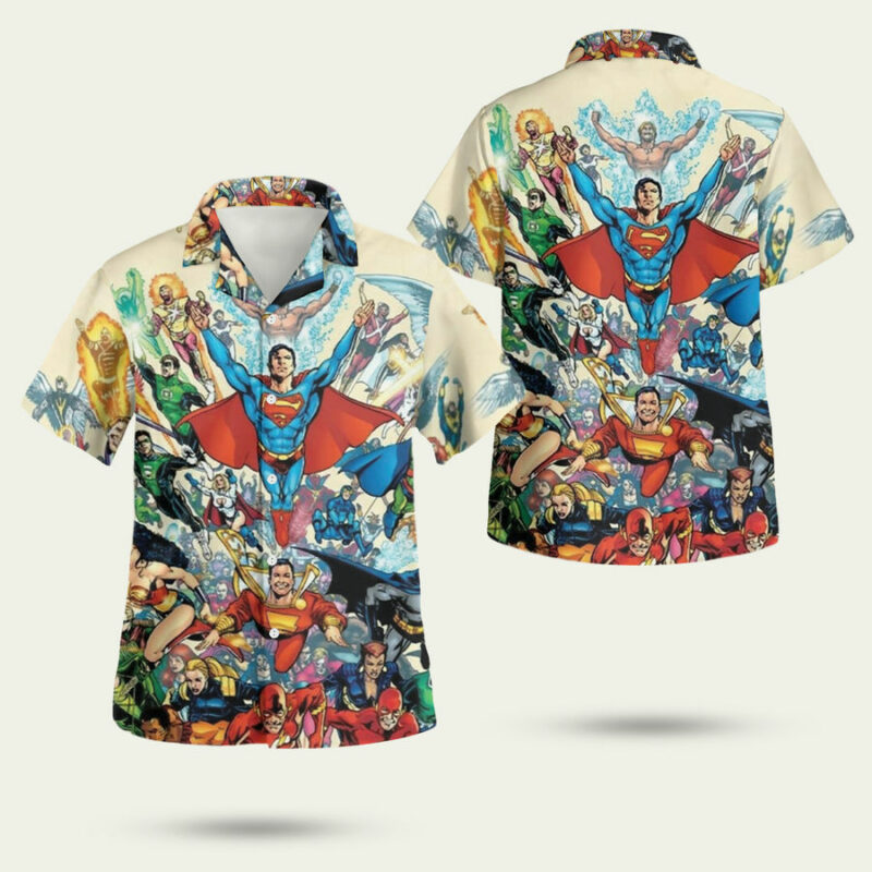 DC HERO HAWAIIAN SHIRT