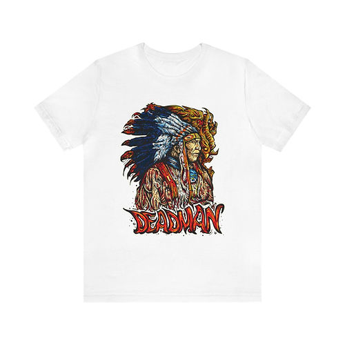 DEADMAN STREETWEAR Unisex Jersey Short Sleeve Tee-White