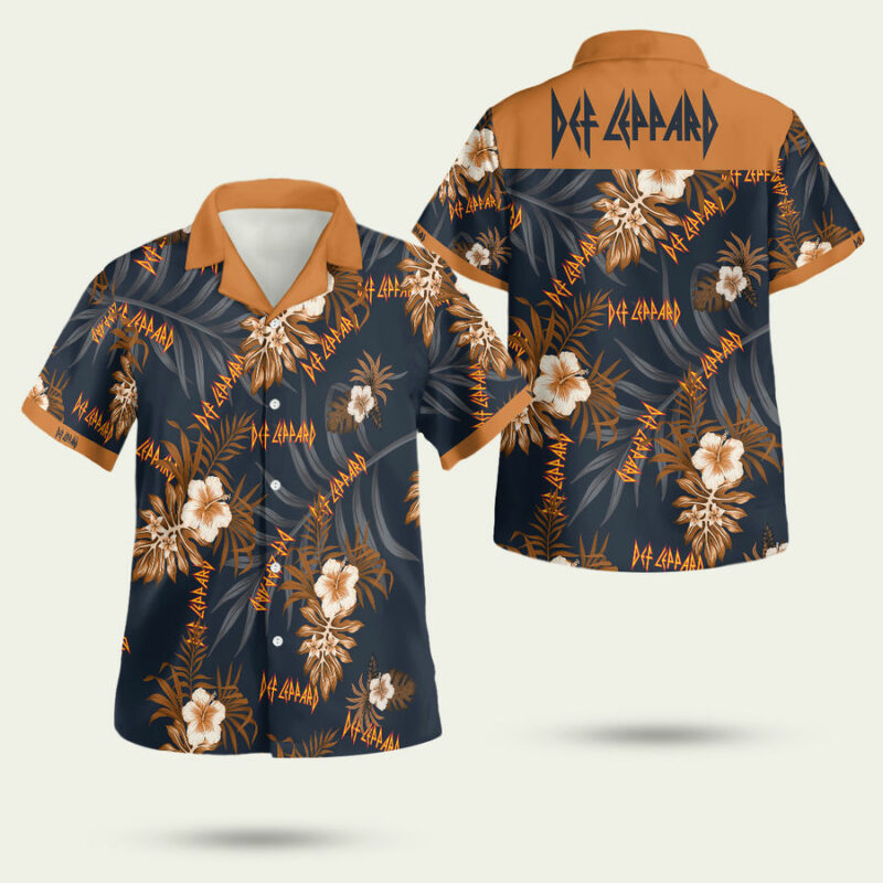 DEF LEPPARD 2022 HAWAIIAN SHIRT