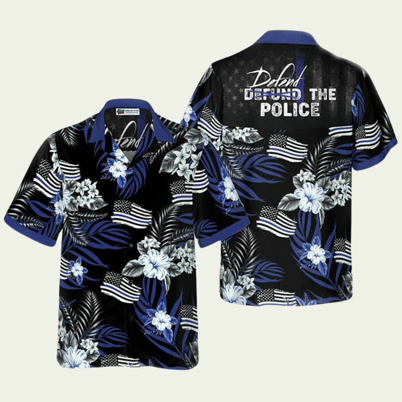 DEFEND THE POLICE HAWAIIAN SHIRT