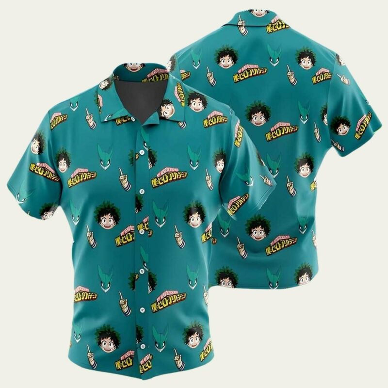 DEKU MY HERO ACADEMIA HAWAIIAN SHIRT