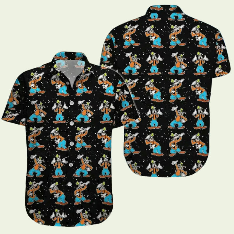 DISNEY GOOFY 2 HAWAIIAN SHIRT