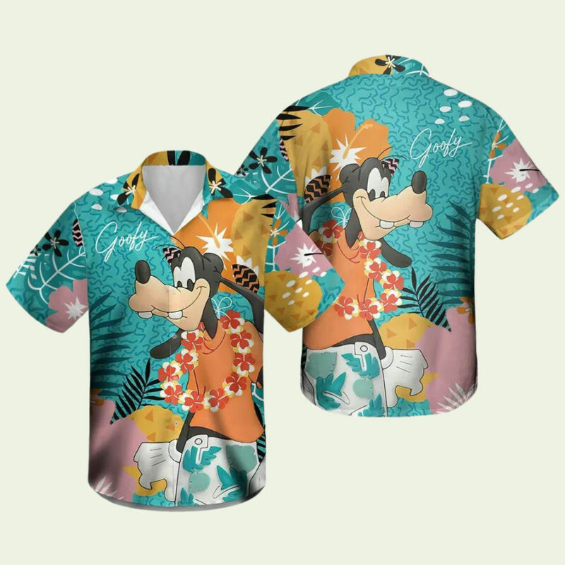 DISNEY GOOFY HAWAIIAN SHIRT