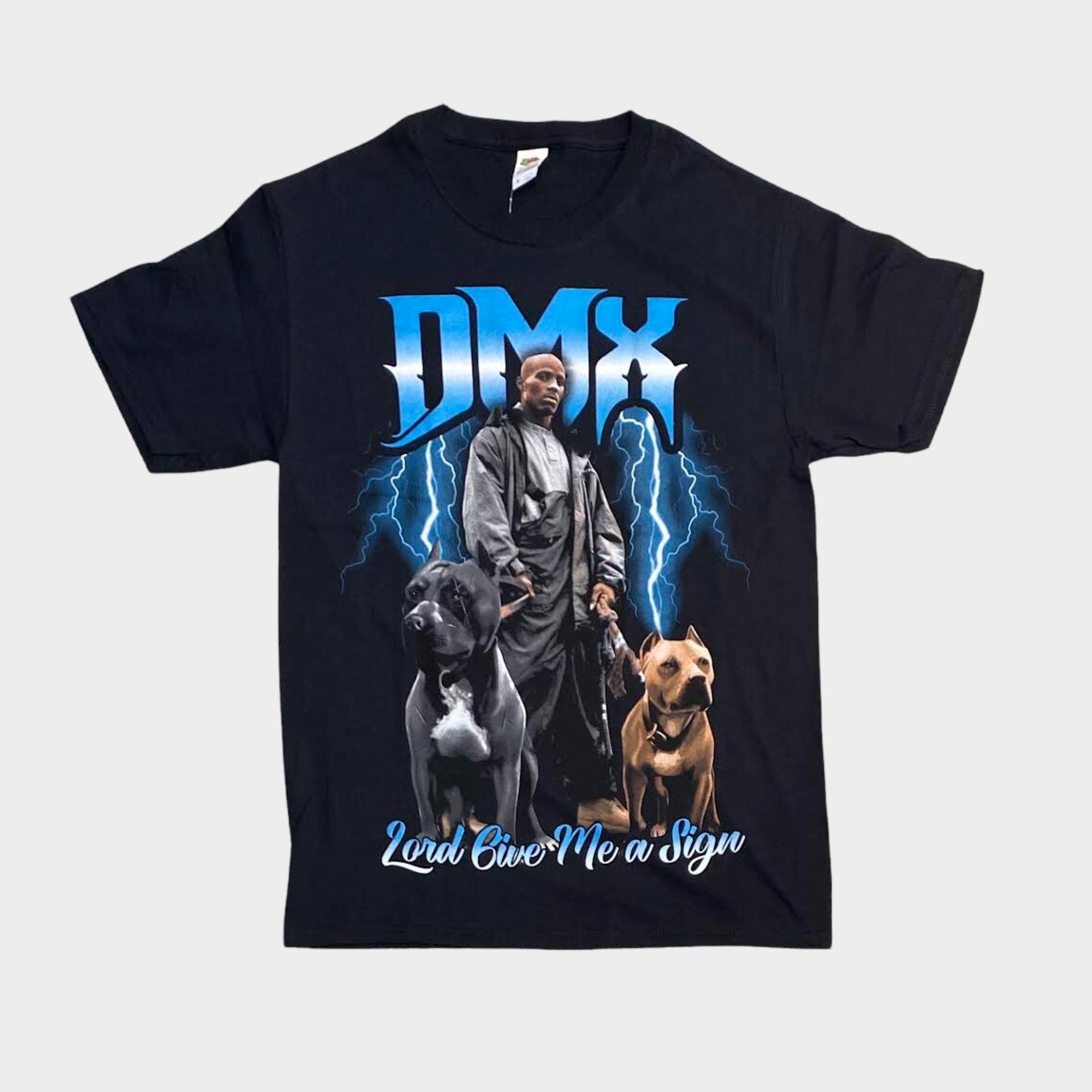 DMX Give Me a Sign Unisex Black Graphic T-Shirt