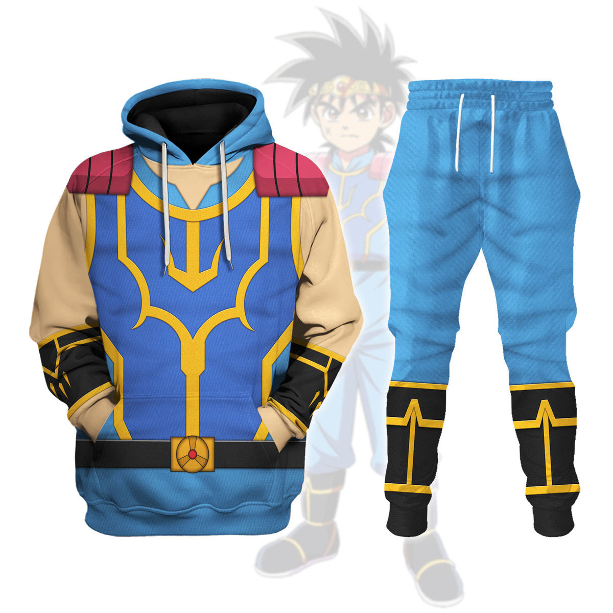 Dai Dragon Quest Cosplay Track suit 