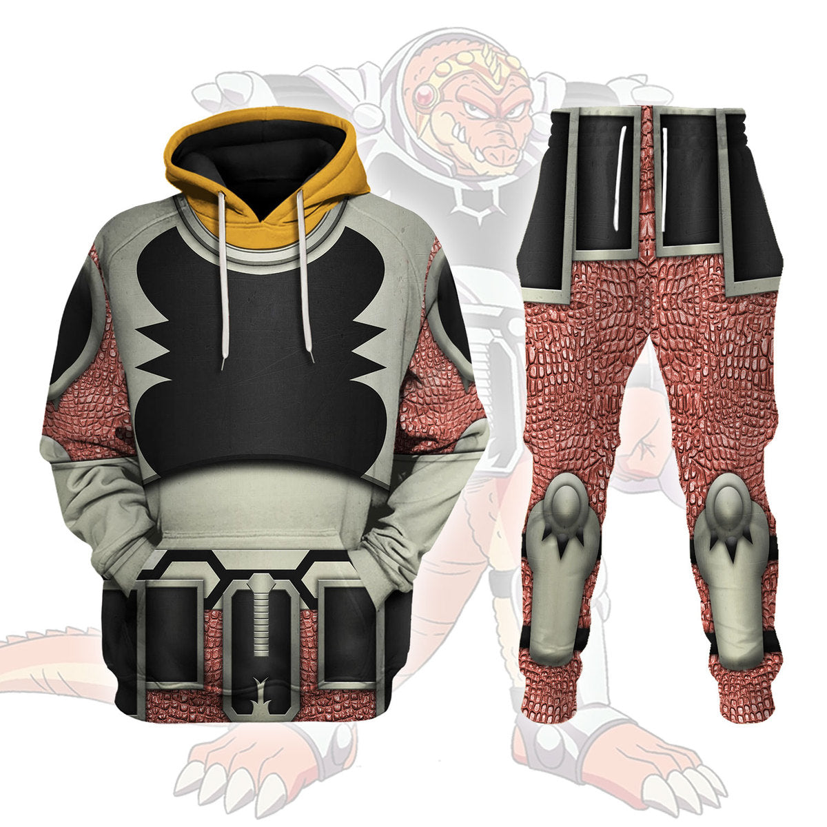 Dai No Daibouken Crocodine  Cosplay Track suit 