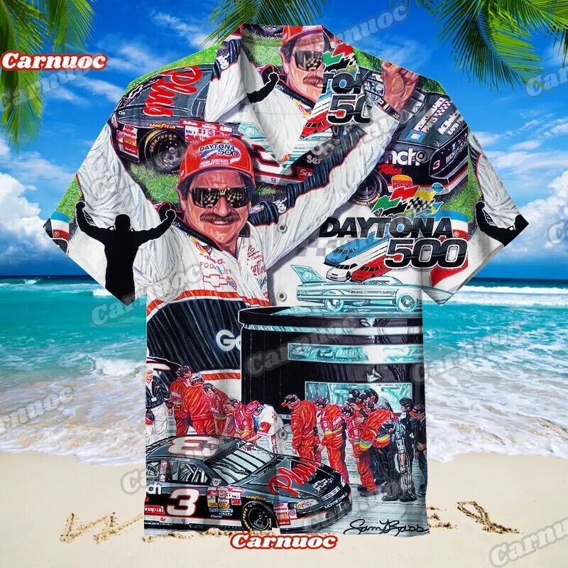 Dale Earnhard, NASCAR , Hawaiian Shirt For Fan, Gift For Man S-5XL Us Size