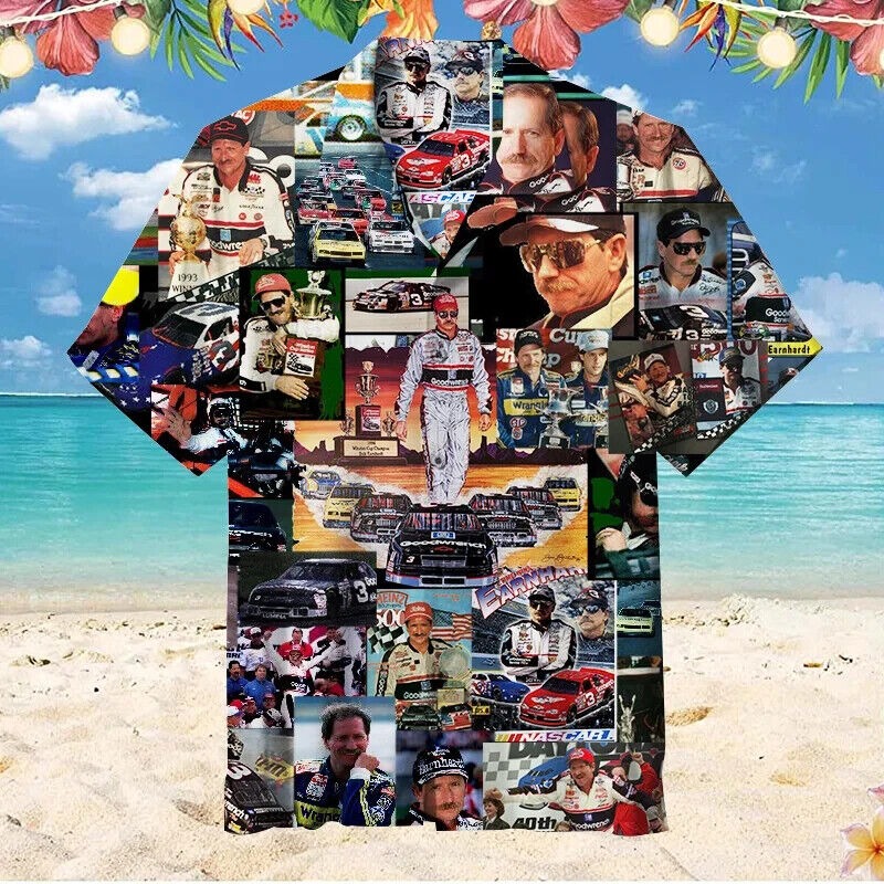 Dale Earnhardt Nascar , Hawaiian Shirt For Fan, Gift For Man S-5XL Us Size