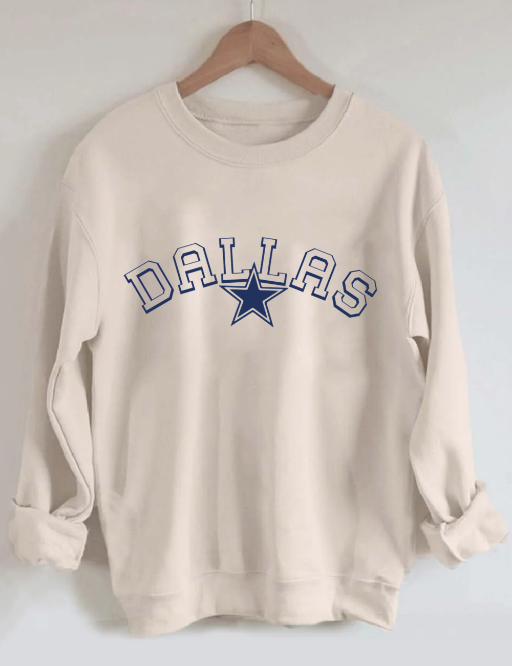 Dallas Cowboys Football Unisex Sweatshirt Sand