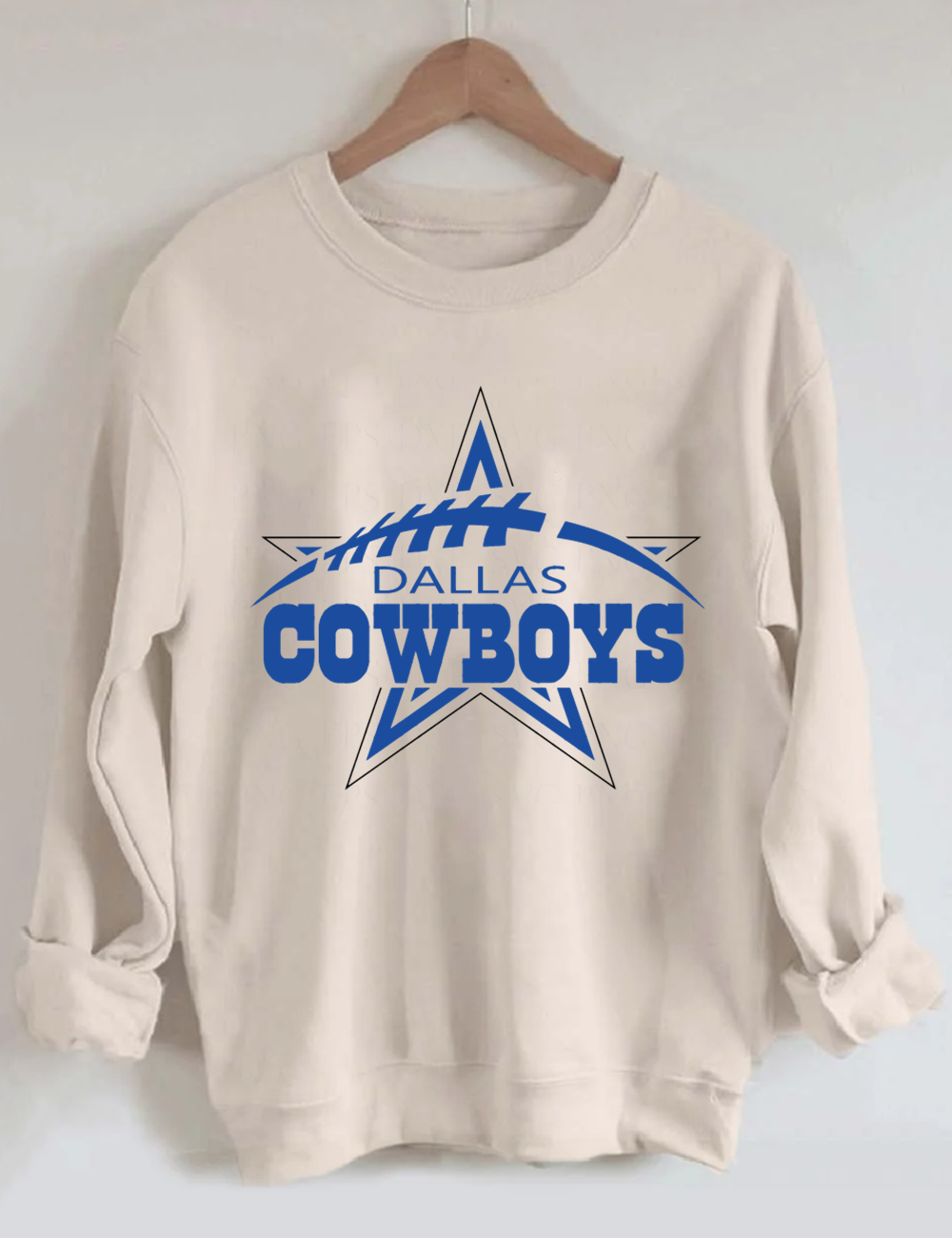 Dallas Cowboys Star Football Unisex Sweatshirt Sand