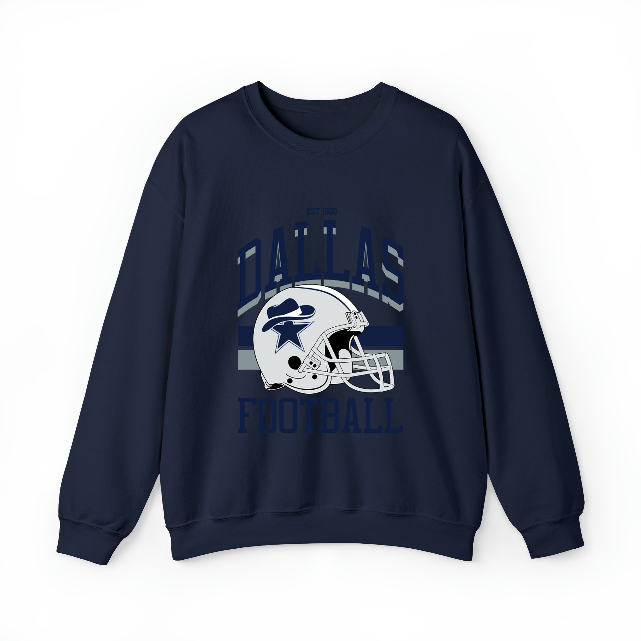 Dallas Football Unisex Sweatshirt-Navy