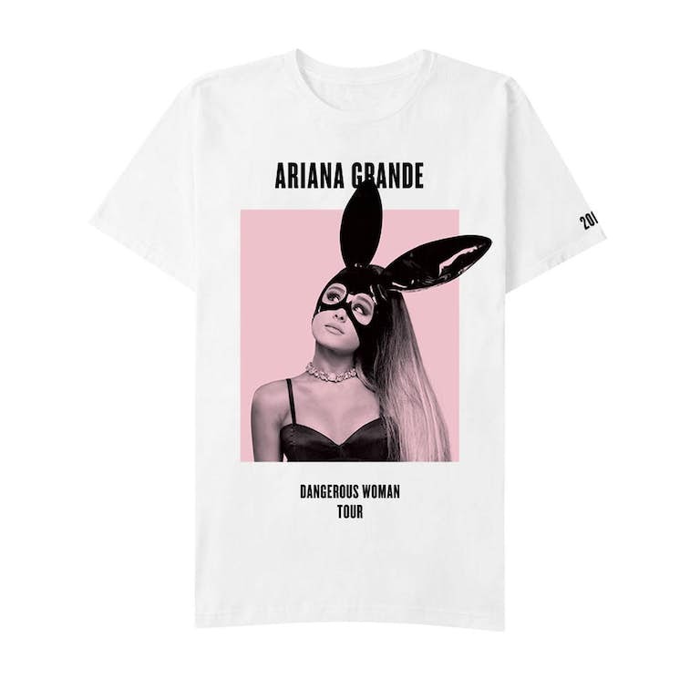 Dangerous Woman Tour Date Back Juniors T-Shirt