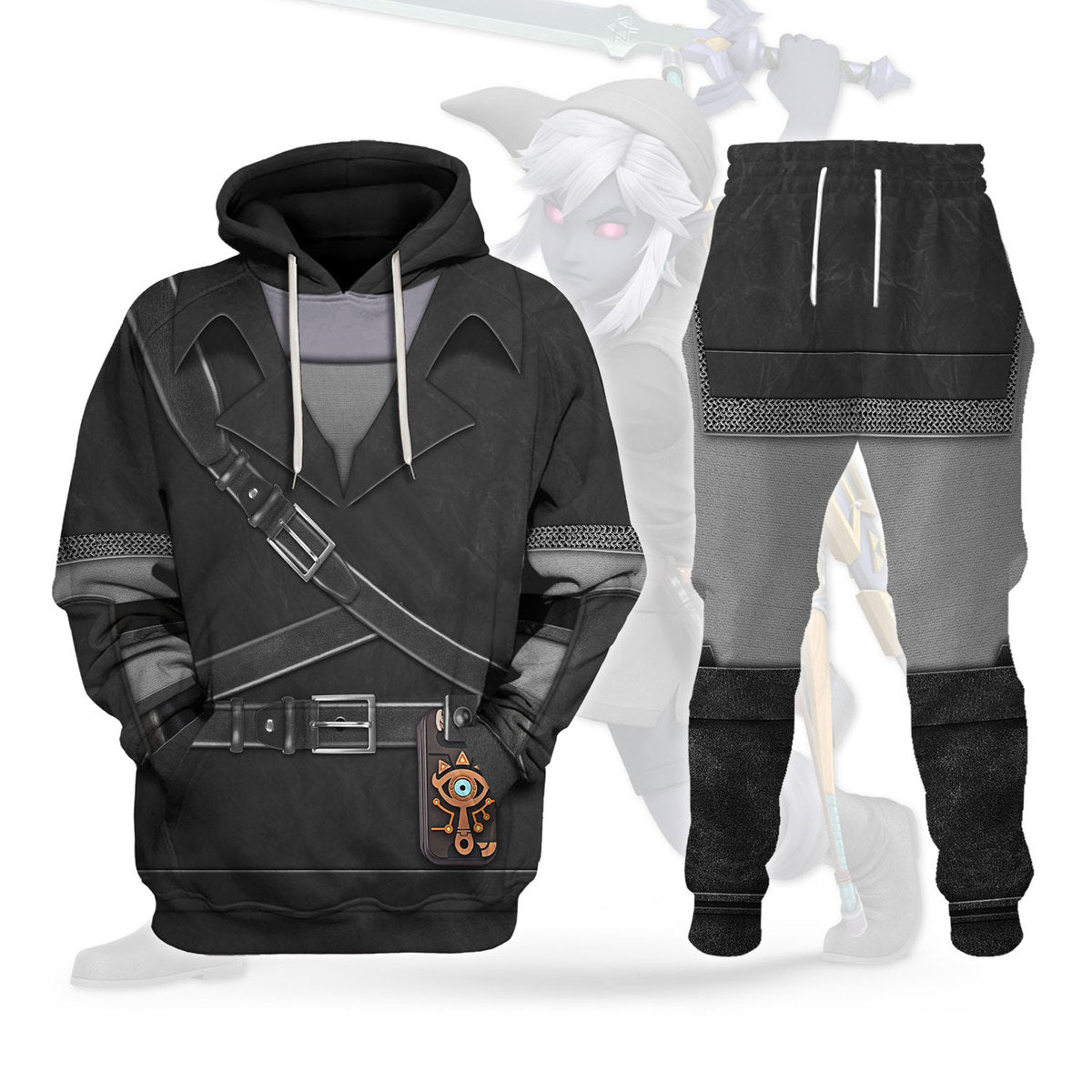 Dark Link Attire Unisex Cosplay Track suit 