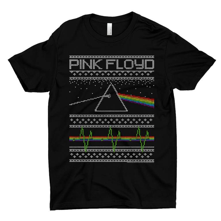 Dark Side Of The Moon Holiday Needlepoint Shirt