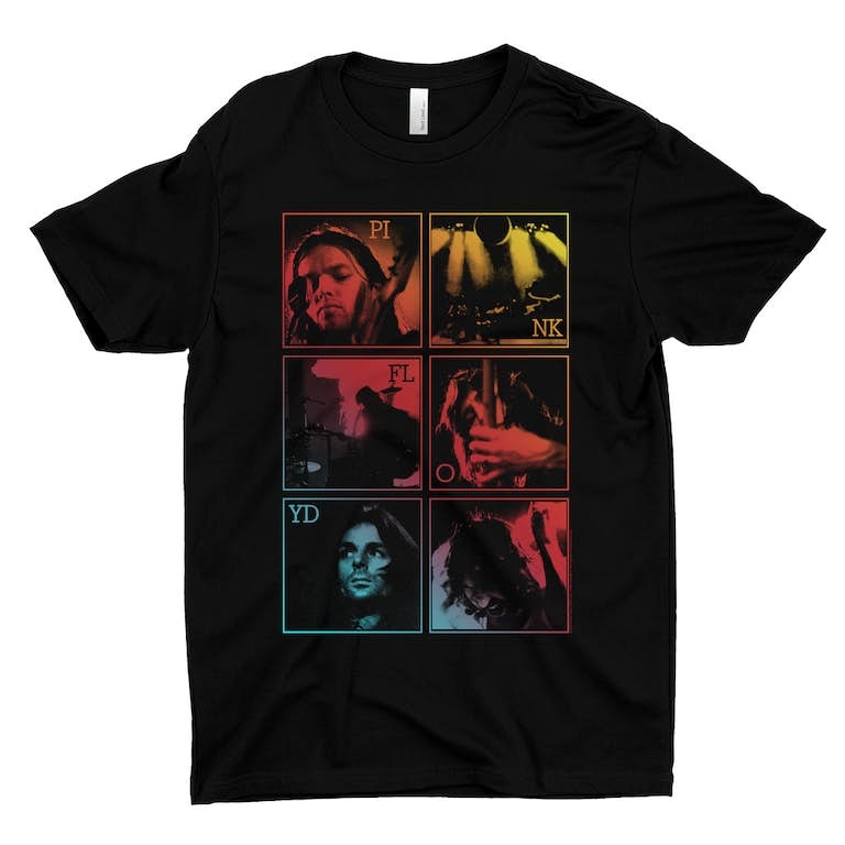 Dark Side Of The Moon Live Group Ombre Image Shirt