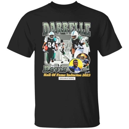 Darrelle Revis hall of fame inductee  Dreamathon T shirt