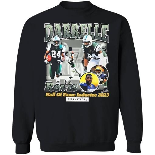 Darrelle Revis hall of fame inductee Dreamathon Sweatshirt-Black