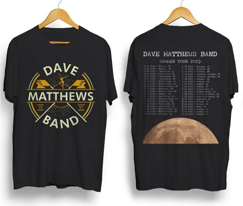 Dave Matthews Band 2023 Tour T-Shirt, DMB Dave Matthews Band Shirt