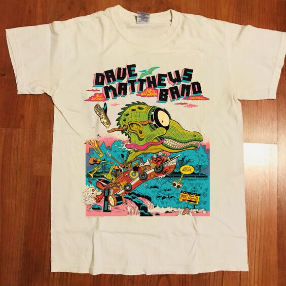 Dave Matthews Shirt, Dave Matthews Poster Cotton White Unisex T-shirt